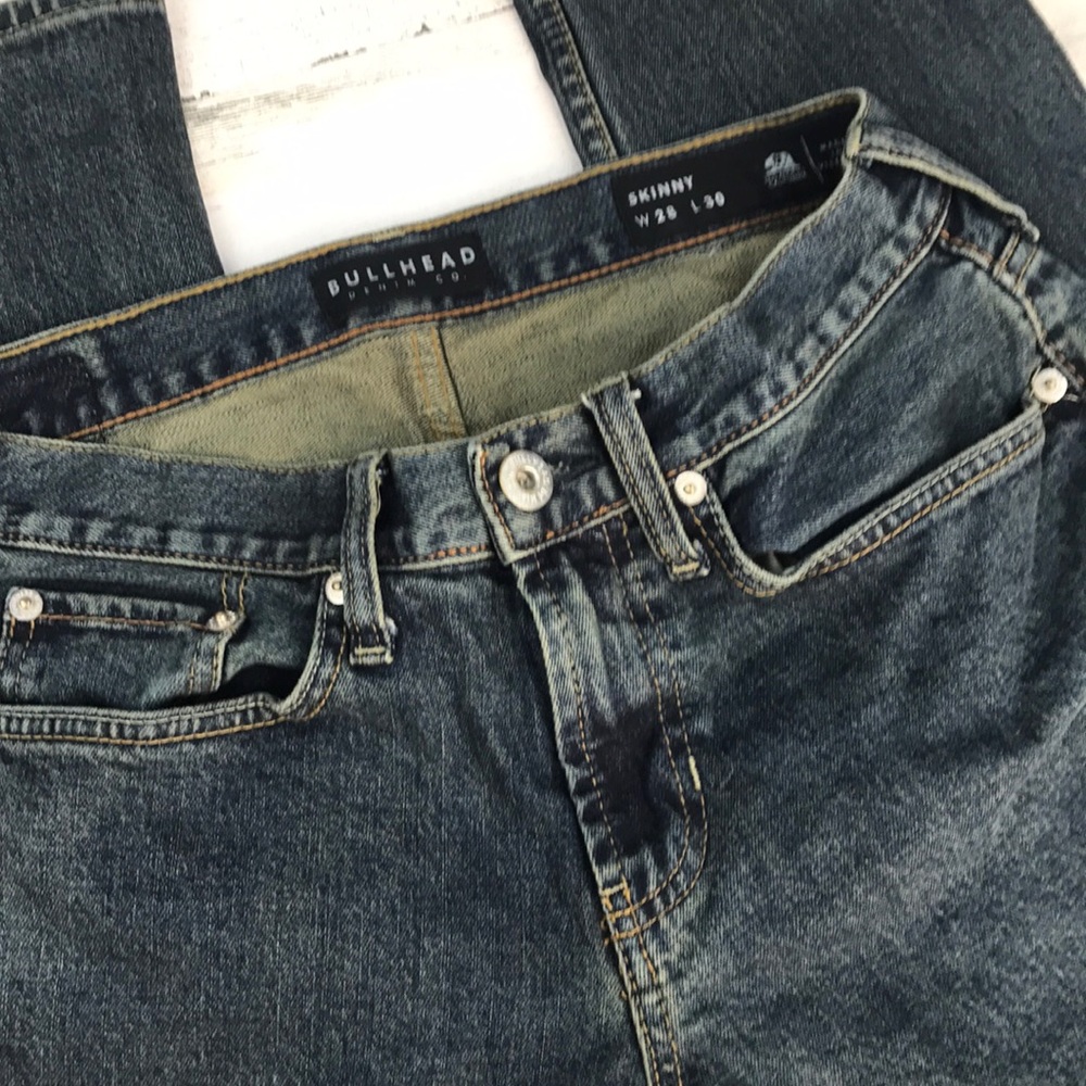 Bullhead skinny jeans size 28 x 30 - Picture 2 of 4